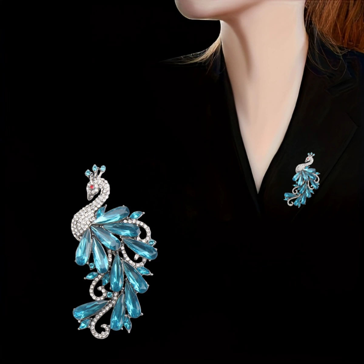 Luxury Rhinestones Peacock Bro - مراجعة Suit Supply Wedding Party وسعره