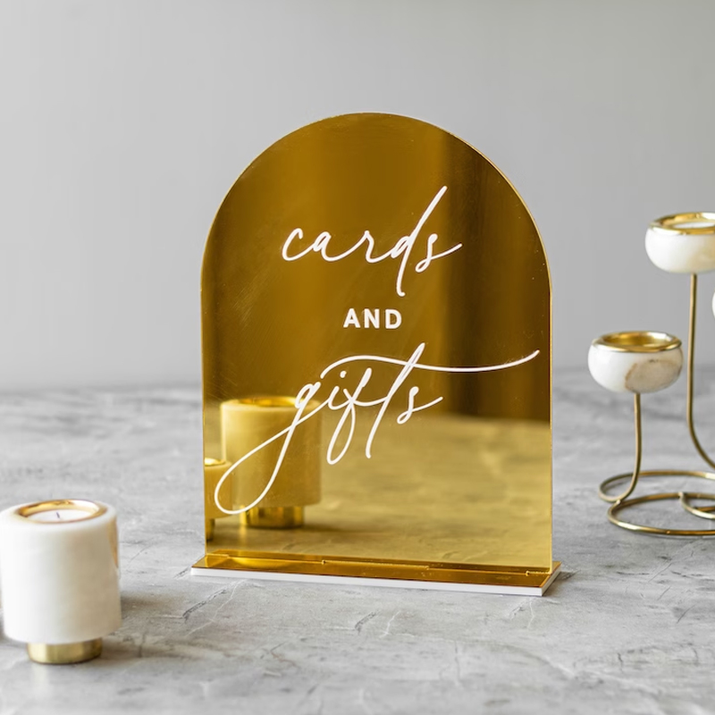 Set Of 4 Wedding Signs,In Lovi - مراجعة Table Number Gold وسعره