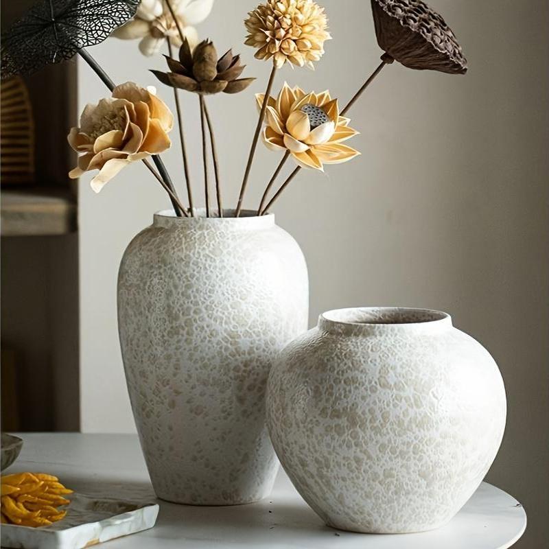 Large Elegant Ceramic Vase - D - مراجعة Centerpiece Vase Tall وسعره