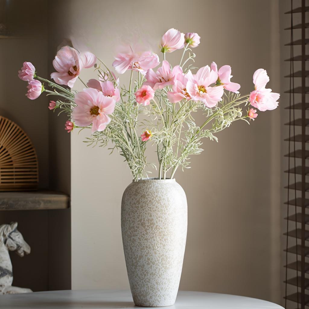 Large Elegant Ceramic Vase - D - مراجعة Centerpiece Vase Tall وسعره