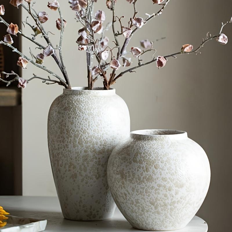 Large Elegant Ceramic Vase - D - مراجعة Centerpiece Vase Tall وسعره