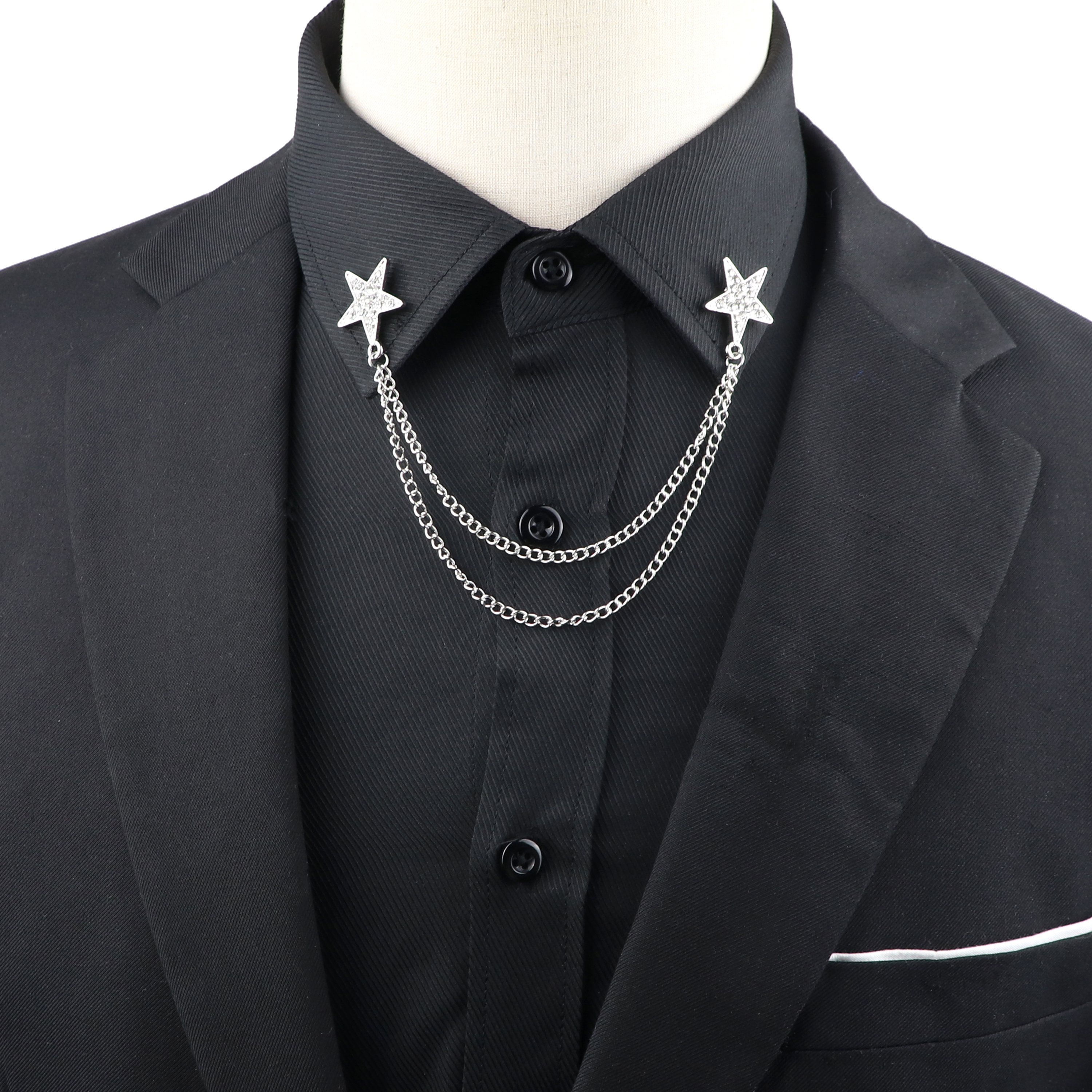 Fashion Gentleman Tassel Brooc - مراجعة Suit Supply Wedding Party وسعره