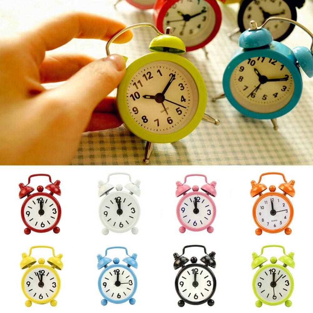 Portable Mini Alarm Clock Retr - مراجعة Table Number Gold وسعره