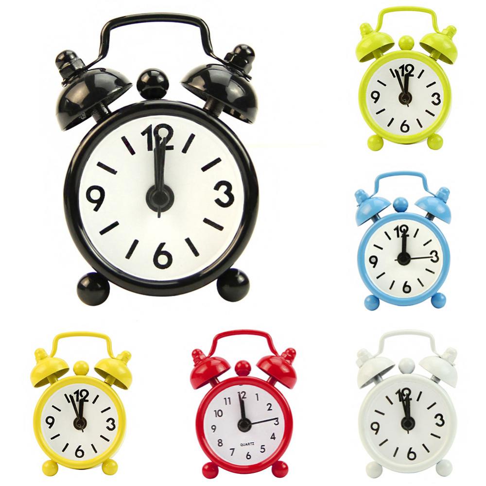 Portable Mini Alarm Clock Retr - مراجعة Table Number Gold وسعره