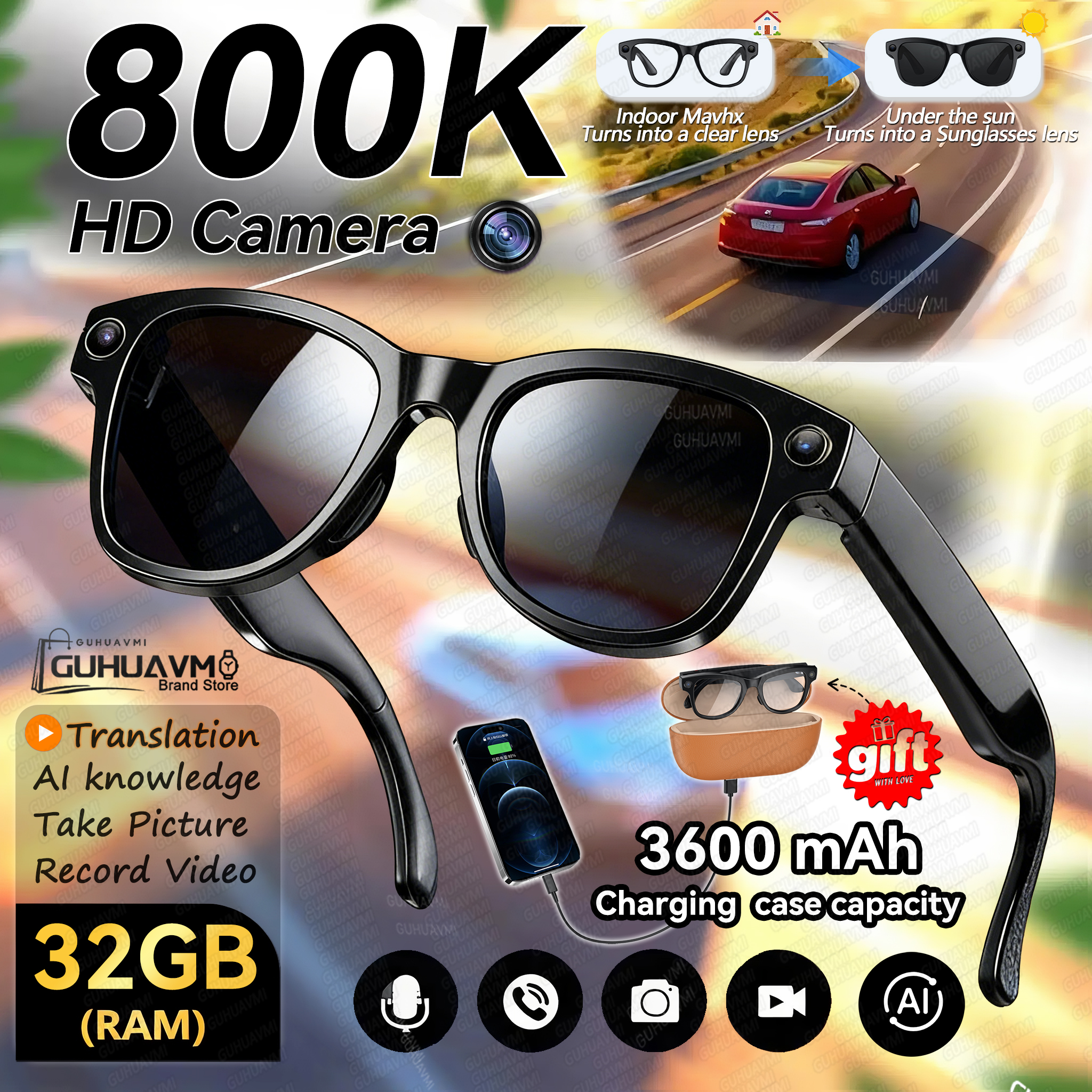 New 800W 4k HD Camera Smart Gl - مراجعة Wedding Power Supply وسعره