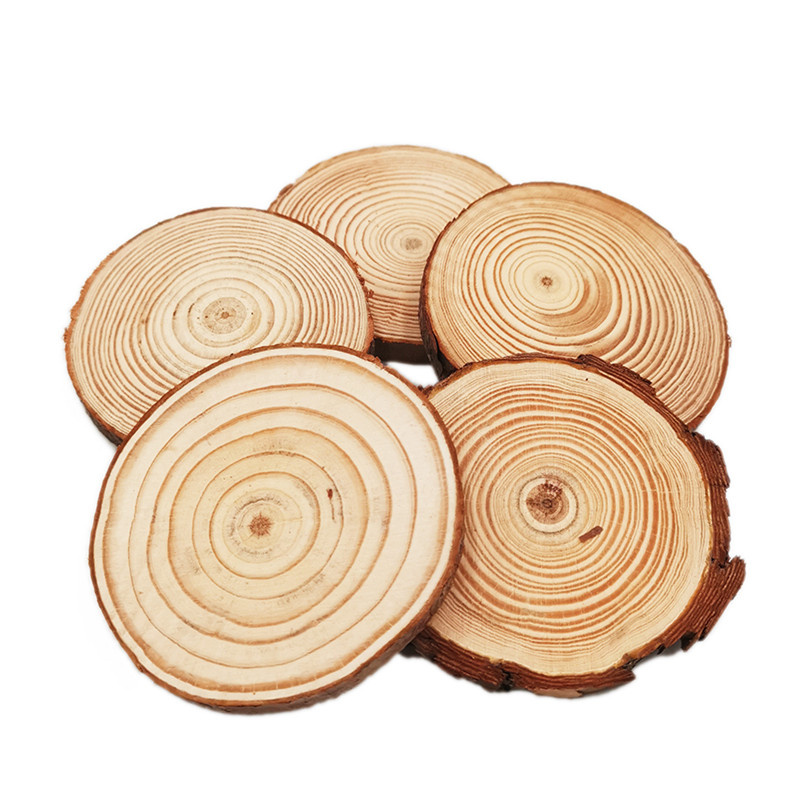 5pcs 8-10cm Unfinished Natural - مراجعة Wedding Ceremony Supply وسعره