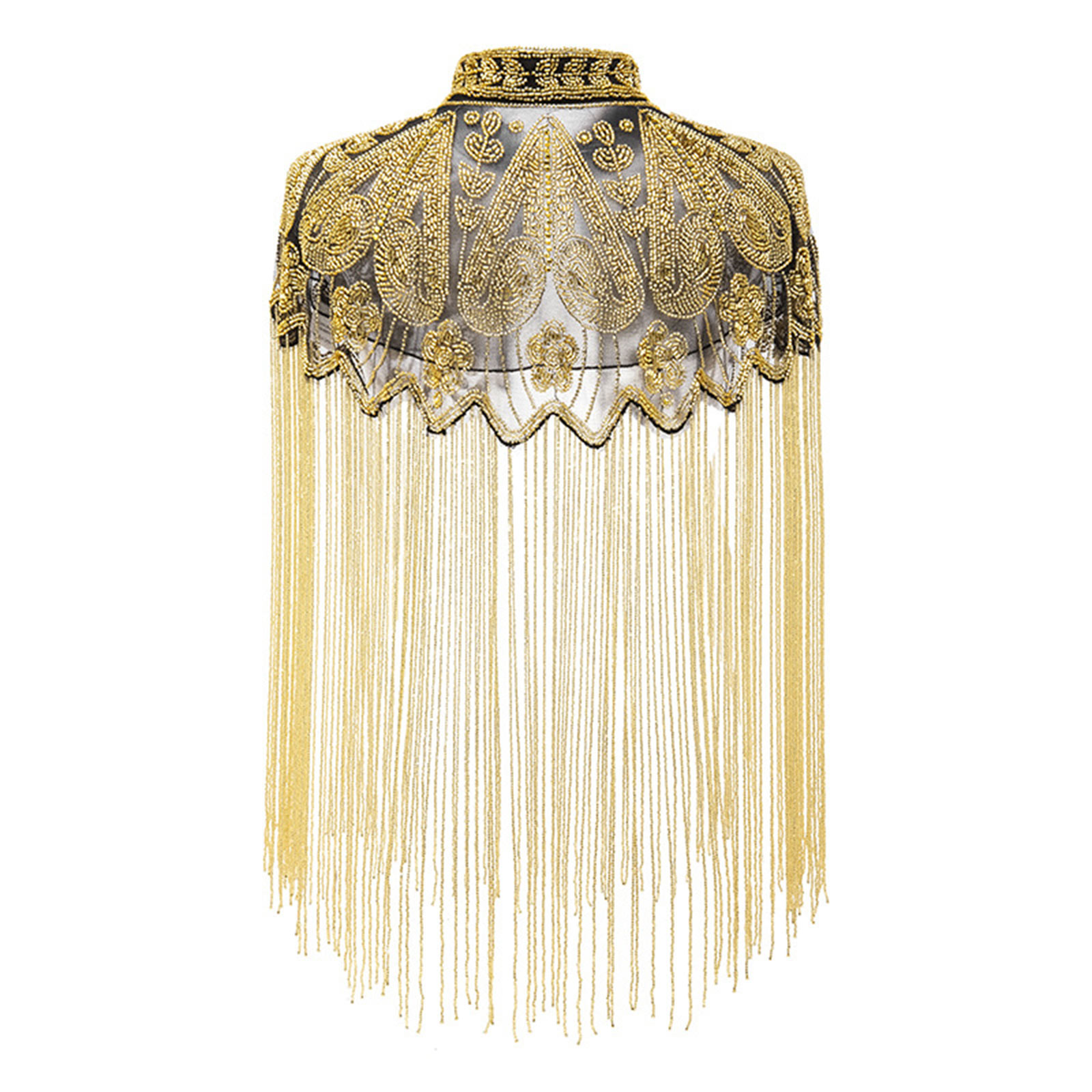 Sequins Beaded Evening Cape Wo - مراجعة Wedding Dress Supply وسعره