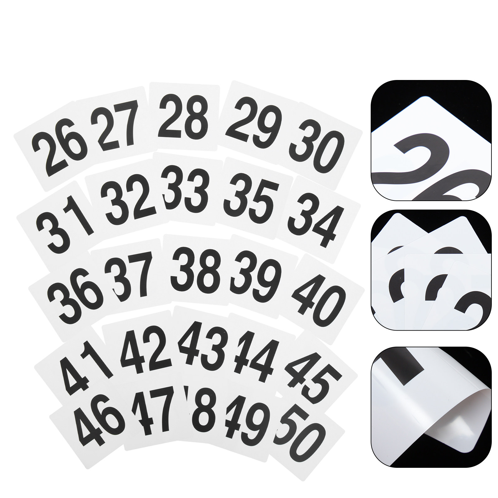 25Pcs Fine Workmanship Numbere - مراجعة Wedding Solution وسعره
