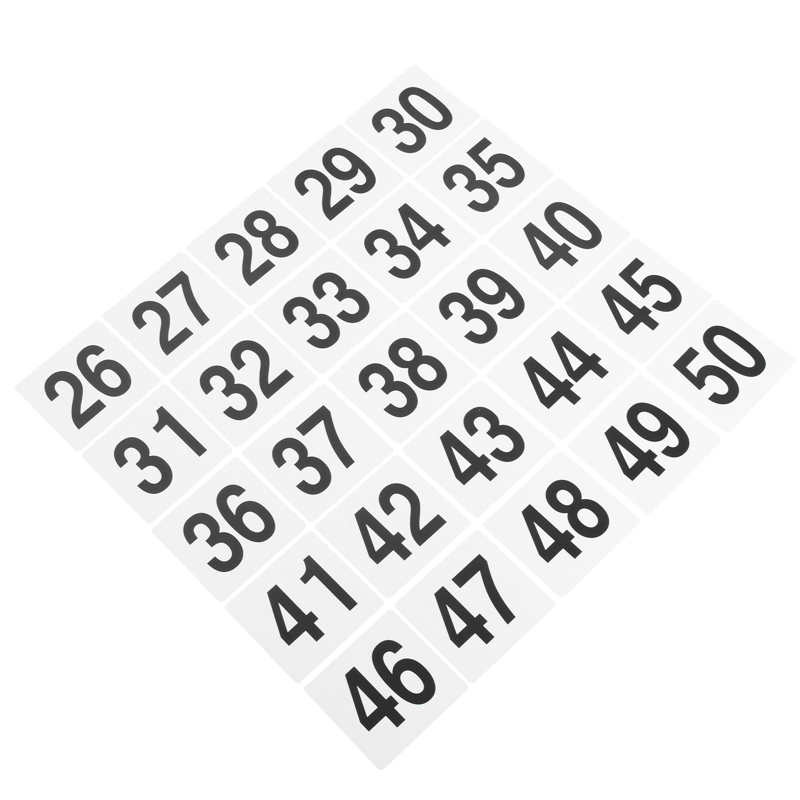 25Pcs Fine Workmanship Numbere - مراجعة Wedding Solution وسعره