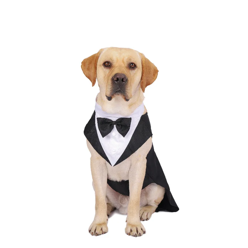 Pet Dog Clothes Fashion Party  - مراجعة Suit Supply Wedding Party وسعره