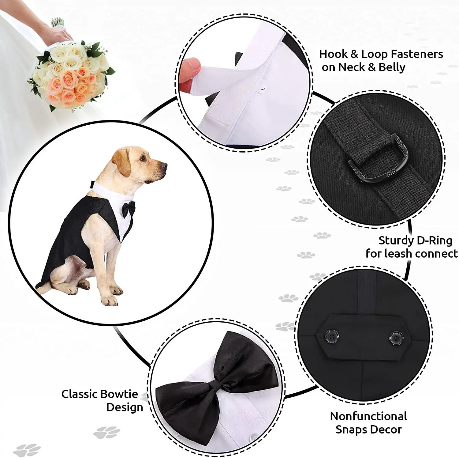 Pet Dog Clothes Fashion Party  - مراجعة Suit Supply Wedding Party وسعره