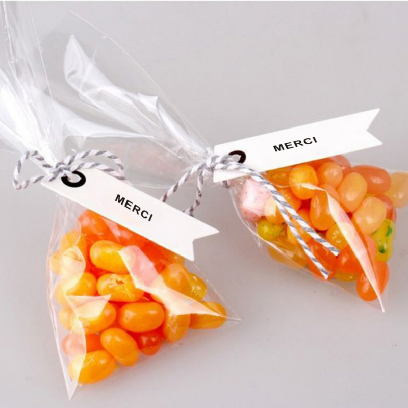 25pcs Thank You/Merci Favor Ta - مراجعة Wedding Favor Box وسعره