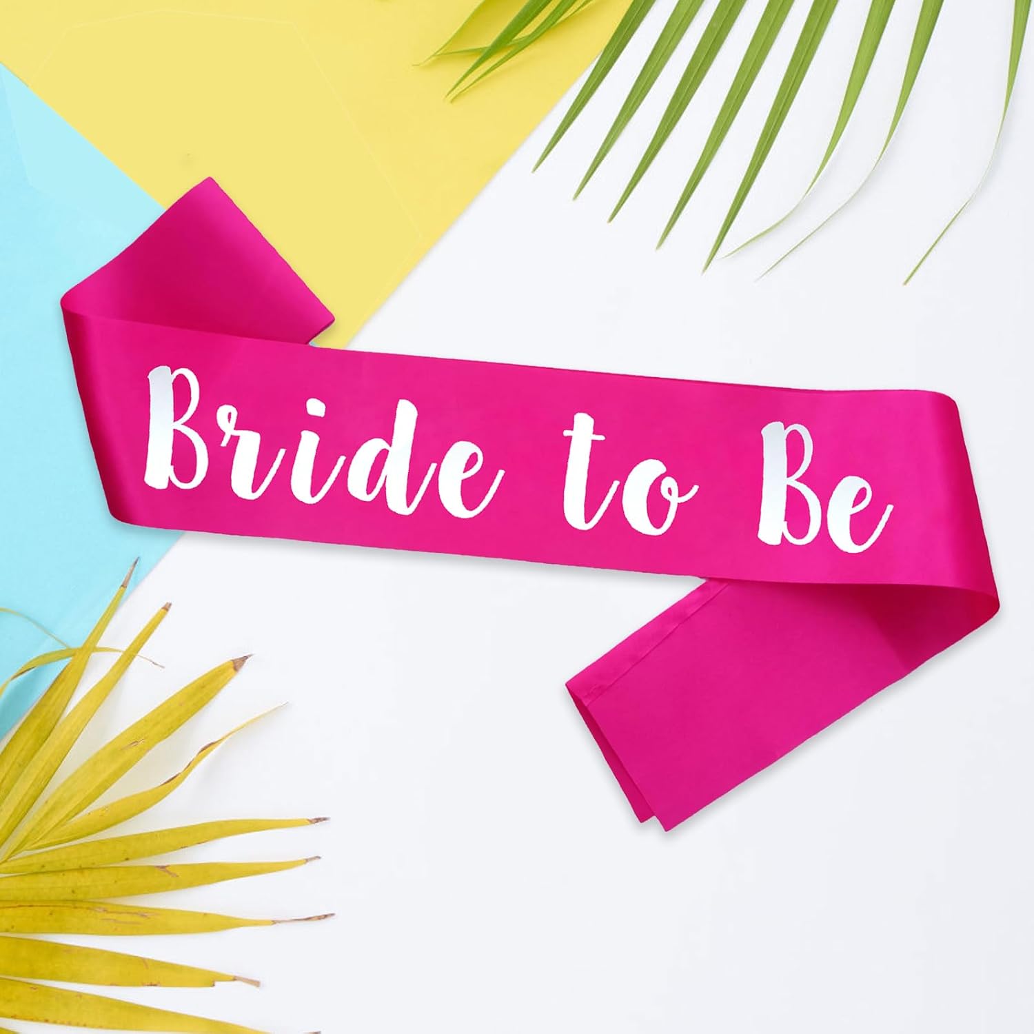 Bride To Be Hot Pink Sash Bach - مراجعة Wedding Ceremony Supply وسعره