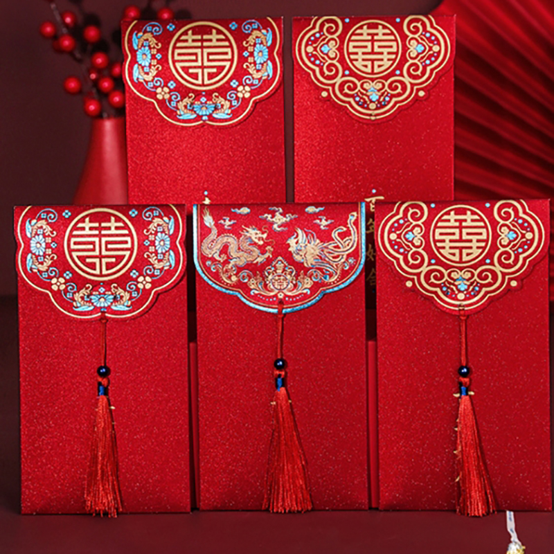 10pcs Traditional Chinese Wedd - مراجعة Wedding Envelopes وسعره