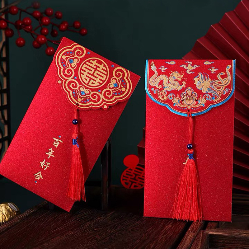 10pcs Traditional Chinese Wedd - مراجعة Wedding Envelopes وسعره