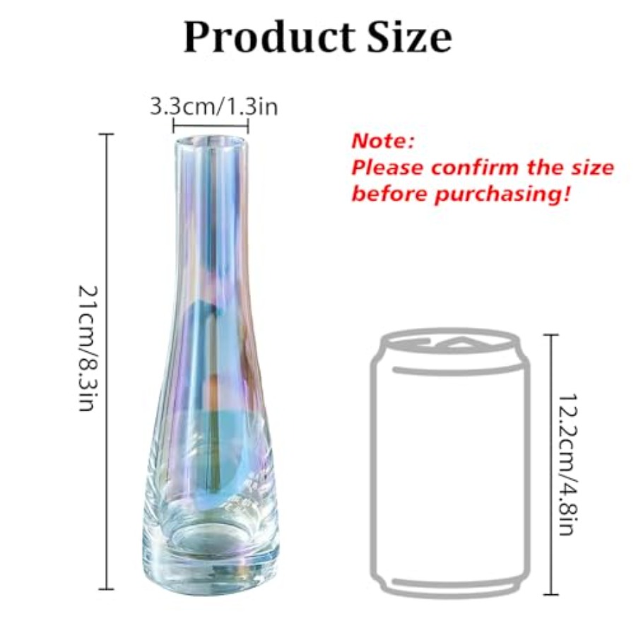 8.3'' Single Flower Vase, Smal - مراجعة Centerpiece Vase Tall وسعره