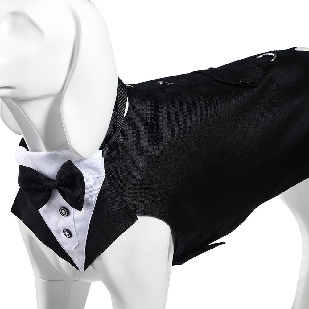 1 Set Dog Suit and Bandana Tux - مراجعة Suit Supply Wedding Party وسعره