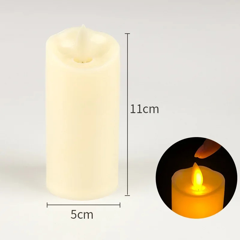Flameless Flickering LED Candl - مراجعة Wedding Power Supply وسعره
