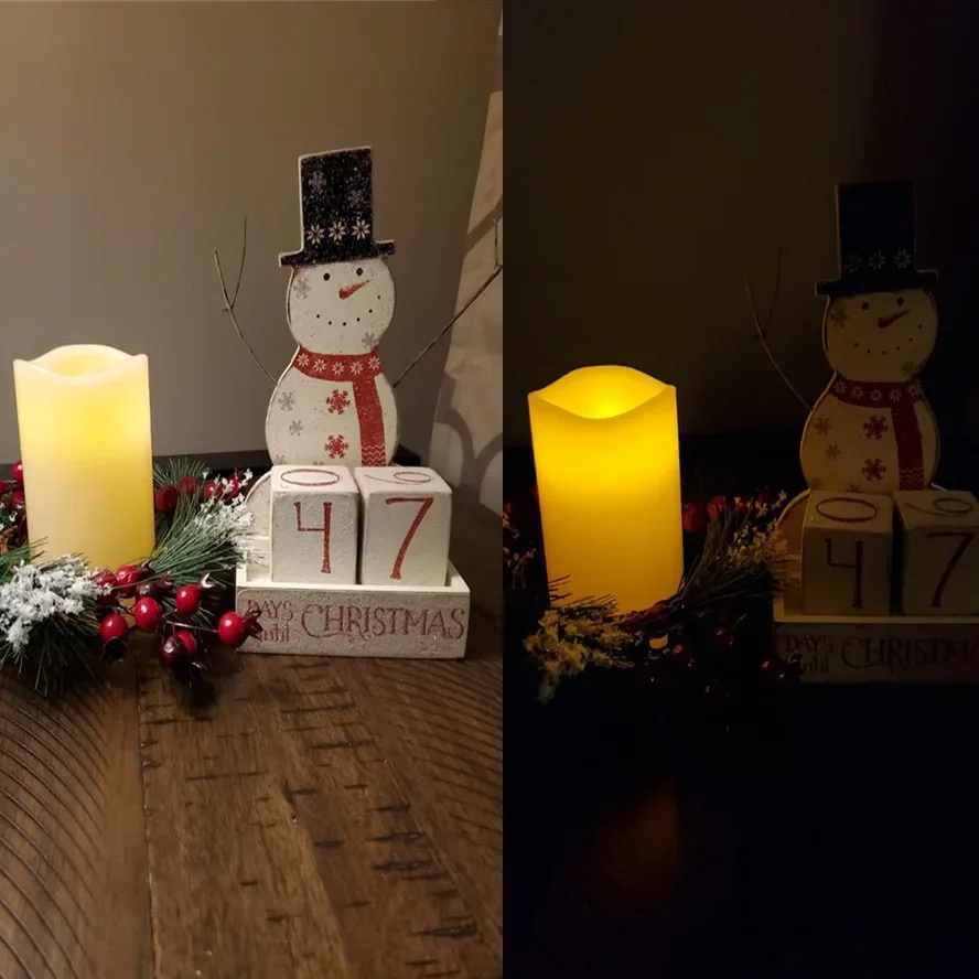 Flameless Flickering LED Candl - مراجعة Wedding Power Supply وسعره