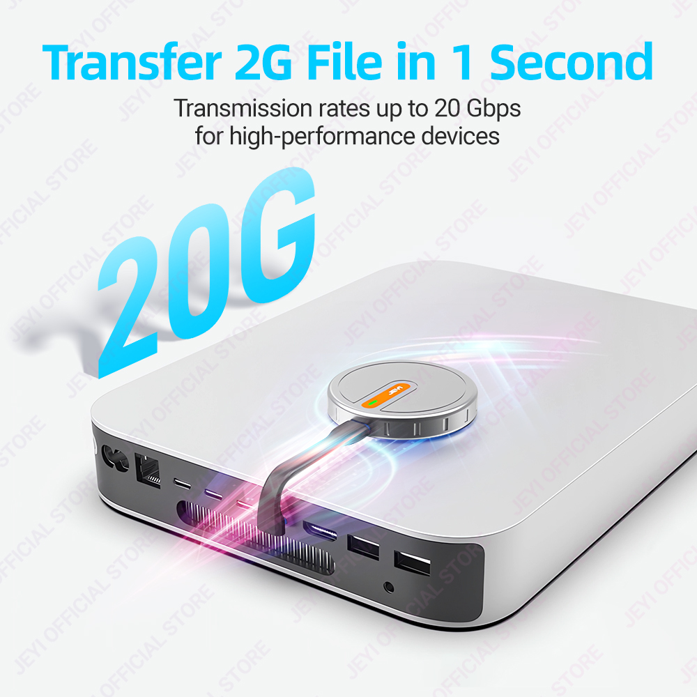 JEYI 20Gbps 90° USB Cable C to - مراجعة Wedding Power Supply وسعره