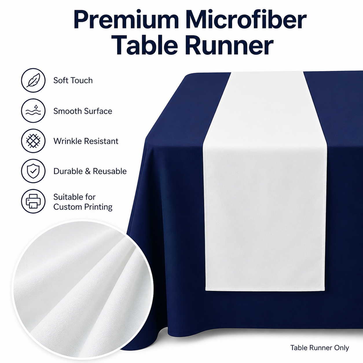 Custom Table Runner  for Outdo - مراجعة Wedding Supply Vendor وسعره