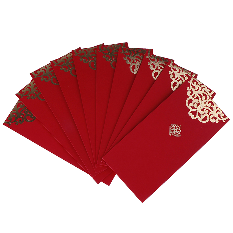 10pcs Happy Lucky New Year Wed - مراجعة Wedding Envelopes وسعره