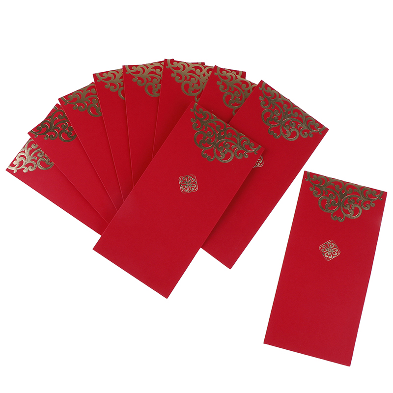 10pcs Happy Lucky New Year Wed - مراجعة Wedding Envelopes وسعره
